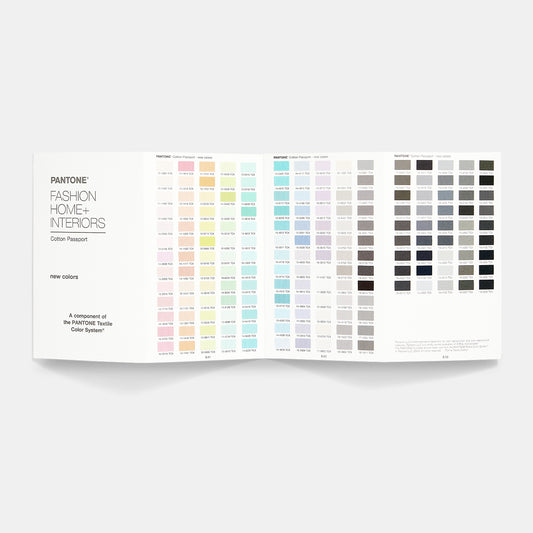 PANTONE FASHION, HOME + INTERIORS COTTON PASSPORT DUALITIES SUPPLEMENT