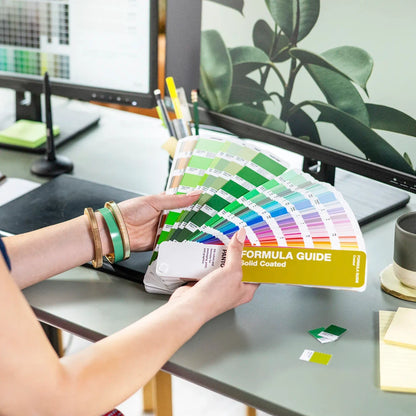 PANTONE SOLID GUIDE SET - FORMULA GUIDE COATED & UNCOATED, PASTELS & NEONS GUIDE, METALLIC GUIDE
